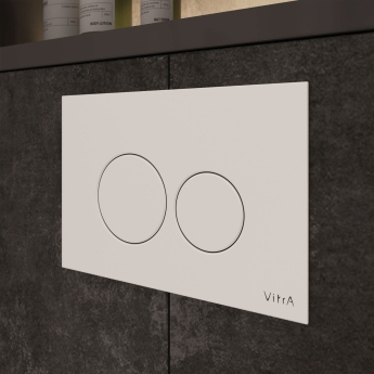 Vitra Root Round Dual Flush Plate | Product Image