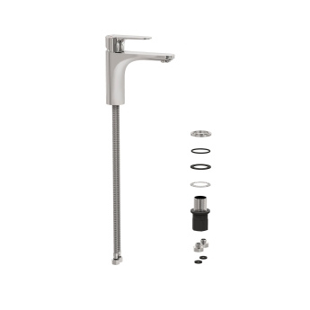 Vitra Root Round Basin Mixer Tap - Chrome | Product Image