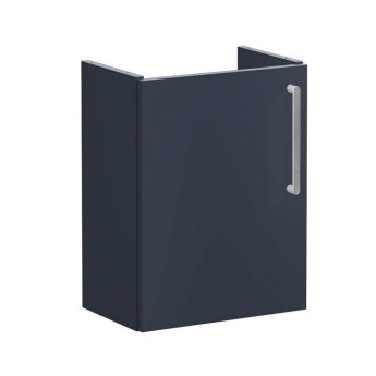 Vitra Root Flat Compact Wall Hung 1-Door Vanity Unit with Basin 450mm Wide | Product Image