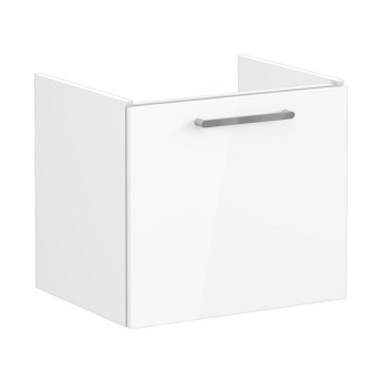 Vitra Root Flat Wall Hung 1-Drawer Vanity Unit with Basin 600mm Wide | Product Image
