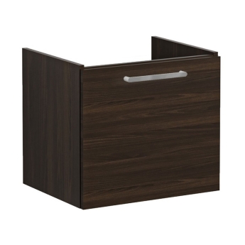 Vitra Root Flat Wall Hung 1-Drawer Vanity Unit with Basin 600mm Wide | Product Image