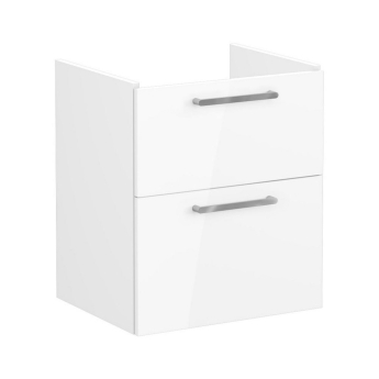 Vitra Root Flat Wall Hung 2-Drawer Vanity Unit with Basin 600mm Wide | Product Image