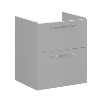 Vitra Root Flat Wall Hung 2-Drawer Vanity Unit with Basin 600mm Wide | Product Image