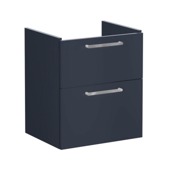 Vitra Root Flat Wall Hung 2-Drawer Vanity Unit with Basin 600mm Wide | Product Image