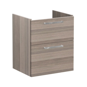 Vitra Root Flat Wall Hung 2-Drawer Vanity Unit with Basin 600mm Wide | Product Image
