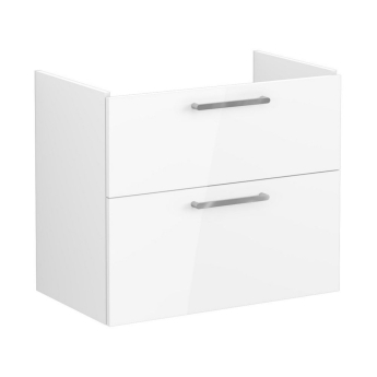 Vitra Root Flat Wall Hung 2-Drawer Vanity Unit with Basin 800mm Wide | Product Image
