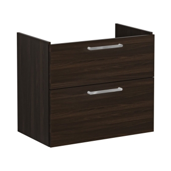 Vitra Root Flat Wall Hung 2-Drawer Vanity Unit with Basin 800mm Wide | Product Image
