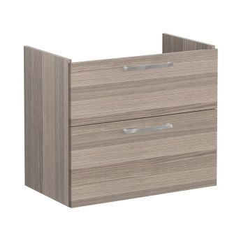 Vitra Root Flat Wall Hung 2-Drawer Vanity Unit with Basin 800mm Wide | Product Image