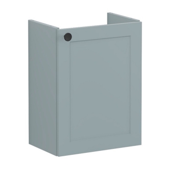 Vitra Root Classic Compact Wall Hung 1-Door RH Vanity Unit with Basin 450mm Wide | Product Image