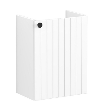 Vitra Root Groove Compact Wall Hung 1-Door Vanity Unit with Basin 450mm Wide | Product Image
