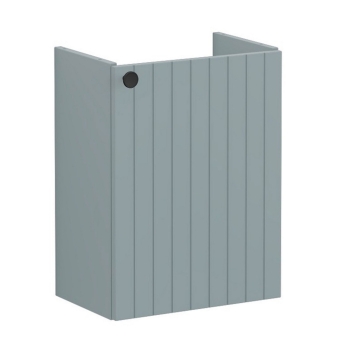 Vitra Root Groove Compact Wall Hung 1-Door Vanity Unit with Basin 450mm Wide | Product Image