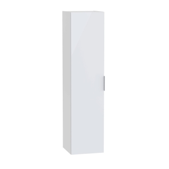 Vitra S20 Square 350mm Wall Hung 1-Door Tall Storage Unit | Product Image