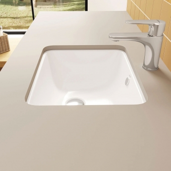 Vitra S20 Compact Under-Counter Basin 450mm Wide 0 Tap Hole
