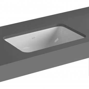Vitra S20 Compact Under-Counter Basin 500mm Wide 0 Tap Hole