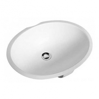 Vitra S20 Compact Under-Counter Basin 470mm Wide 0 Tap Hole