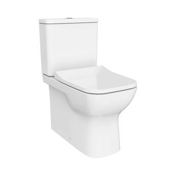 VitrA S20 Square Smoothflush Rimless Fully Back to Wall Close Coupled Toilet (inc Soft Close Seat) | Product Image