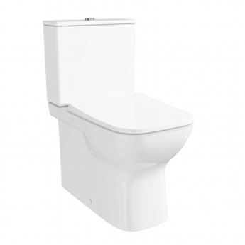 VitrA S20 Square Smoothflush Rimless Fully Back to Wall Close Coupled Toilet (inc Soft Close Seat) | Product Image