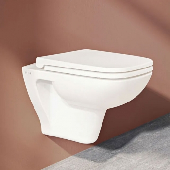 Vitra S20 Wall Hung Toilet - Standard Seat