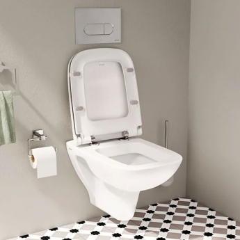 Vitra S20 Wall Hung Toilet - Soft Close Seat