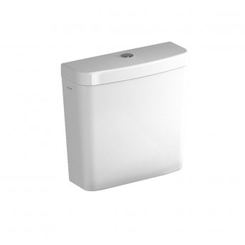 Vitra S20 Close Coupled Toilet Open Back Push Button Cistern - Soft Close Seat
