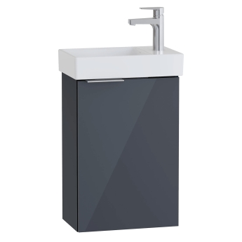 Vitra S20 Square RH Wall Hung Vanity Unit and Basin 450mm Wide | Product Image
