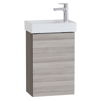 Vitra S20 Square RH Wall Hung Vanity Unit and Basin 450mm Wide | Product Image