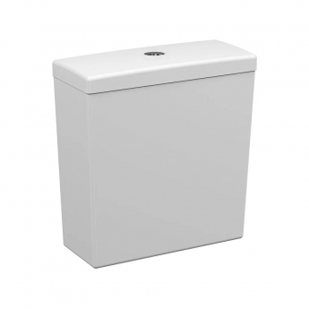 Vitra S50 Open Back Close Coupled Toilet Push Button Cistern - Standard Seat