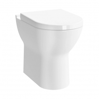 Vitra S50 Comfort Height Back To Wall Toilet Pan - Soft Close Seat