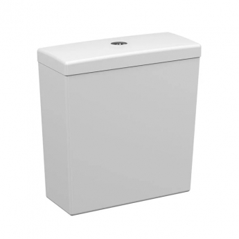 Vitra S50 Comfort Height Open Back Close Coupled Toilet Push Button Cistern - Standard Seat