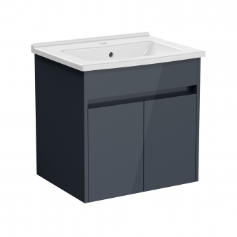 Vitra S50+ Wall Hung 2-Door Vanity Unit with Basin