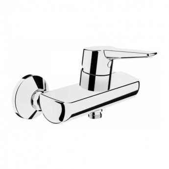 Vitra Solid S Wall Mounted Manual Shower Mixer Valve - Chrome