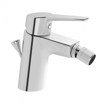 Vitra Solid S Bidet Mixer Tap with Pop Up Waste - Chrome | Product Image