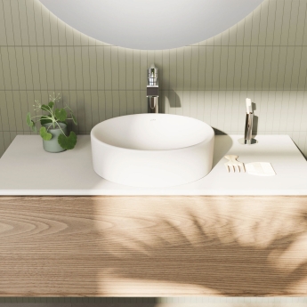 Vitra Suit Tall Basin Mixer Tap Lever Handle - Chrome | Product Image