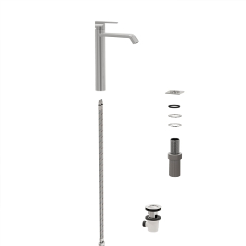 Vitra Suit Tall Basin Mixer Tap Lever Handle - Chrome | Product Image