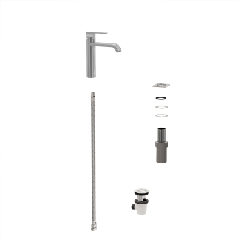 Vitra Suit Basin Mixer Tap Lever Handle - Chrome | Product Image