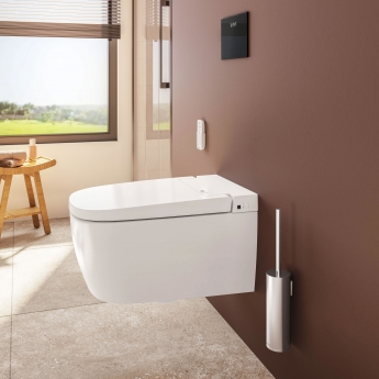 VitrA V-Care Comfort Rimless Wall Hung Smart Toilet (inc Remote Control) | Product Image