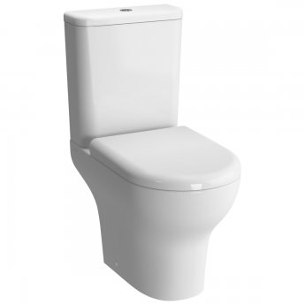 Vitra Zentrum Close Coupled OB Toilet Push Button Cistern - Standard Seat