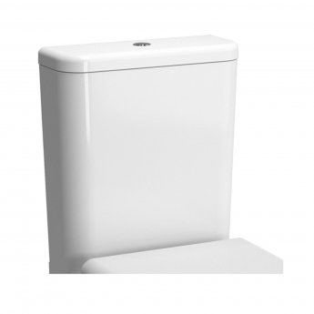 Vitra Zentrum Smoothflush Close Coupled Toilet with Push Button Cistern - Standard Seat