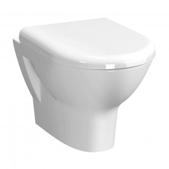 Vitra Zentrum Rimless Wall Hung Toilet - Standard Seat