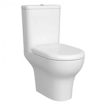 VitrA Zentrum Smoothflush Close Coupled OB Toilet Push Button Cistern - Standard Seat