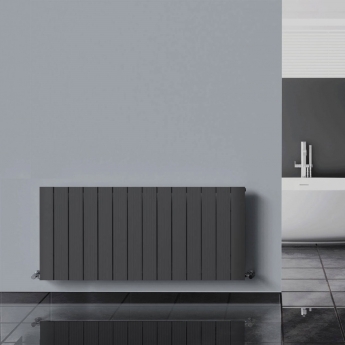 Docteur Radiator Vogue Astute Single Designer Radiator | Anthracite | 600mm x 1325mm