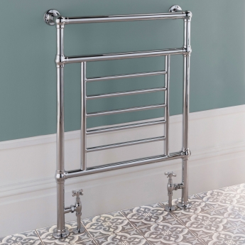 Vogue Elizabeth Heated Towel Rail 963mm H x 673mm W - Chrome | Product Image