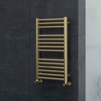 Vogue Focus Metallics Heated Ladder Towel Rail | Product Image