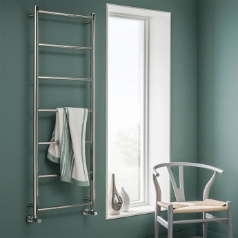 Vogue Galaxy Stainless Steel Heated Ladder Towel Rail | Product Image