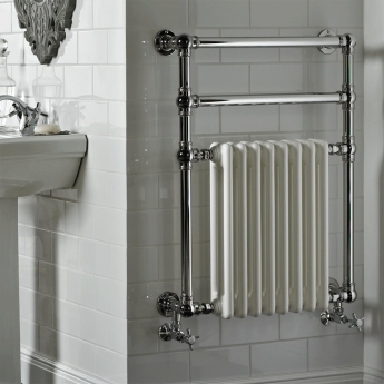 Vogue Regency II Wall Mounted Traditional Radiator Towel Rail | Product Image