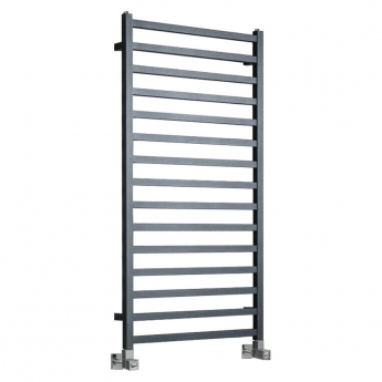 Vogue Serene Anthracite Square Tube Designer Ladder Towel Rail | Product Image