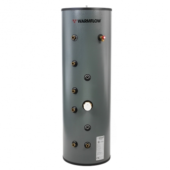Warmflow Nero INDIRECT Twin Coil Unvented Stainless Steel Hot Water Cylinder 200 LITRE