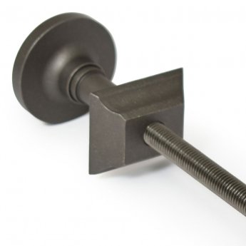 West Cast Iron Radiator Luxury Wall Stay Fixing Single - Light Pewter