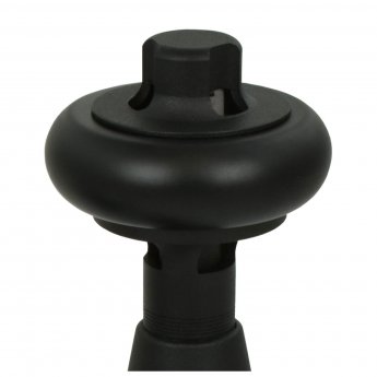 West Eton Angled Manual Radiator Valve and Lockshield - Textured Black
