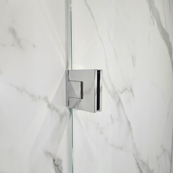 Wetroom Innovations Beta Hinged 1990mm Wet Room Glass Shower Screen | Product Image